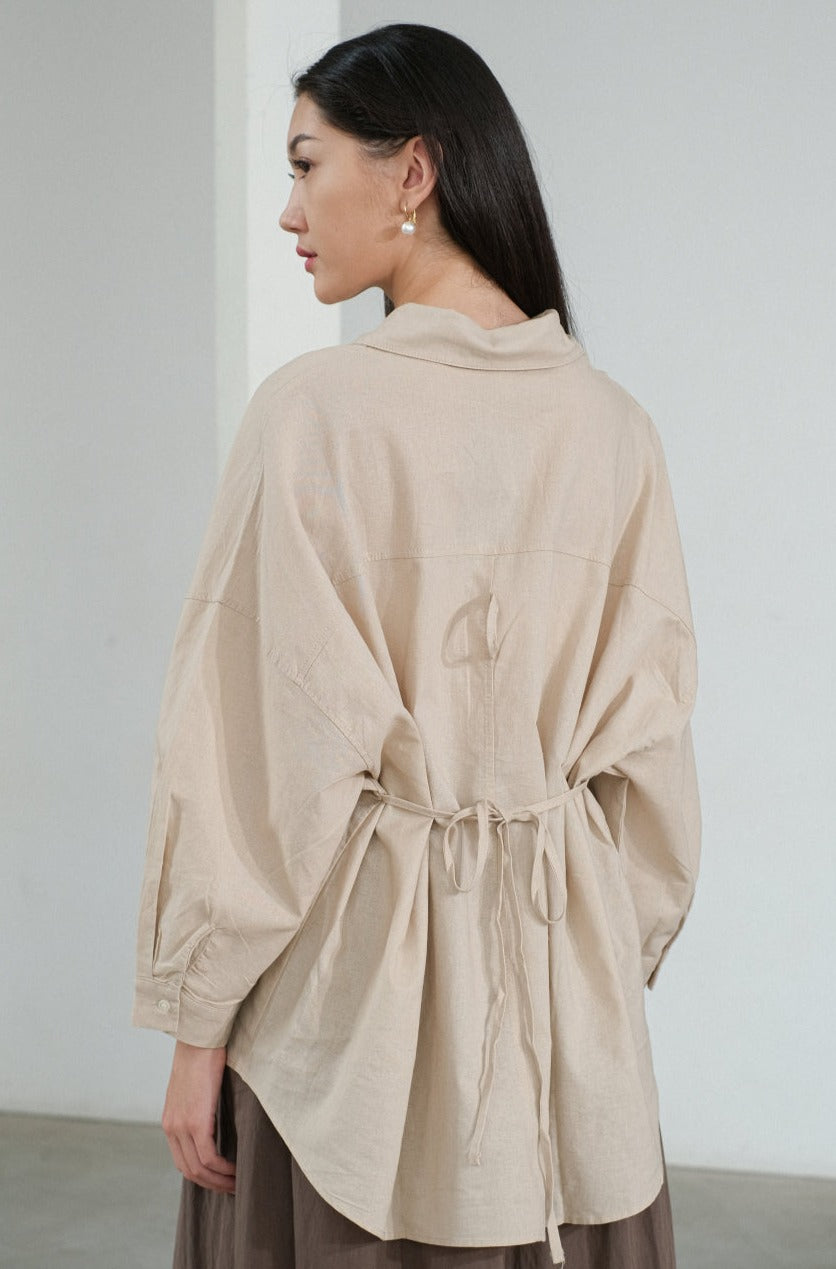 Lucy Top Semi Woll Blouse