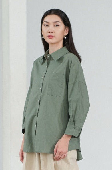Lucy Top Semi Woll Blouse