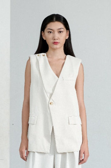Mabel Top Semi Woll Blouse