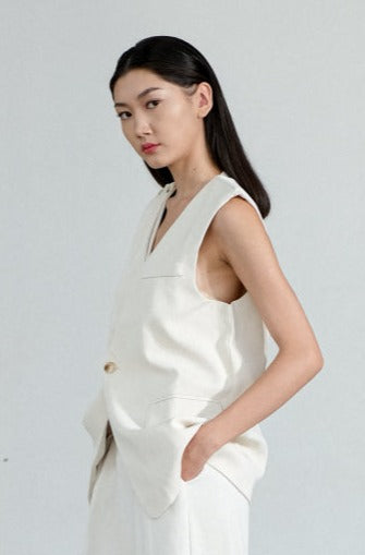 Mabel Top Semi Woll Blouse