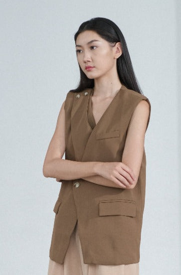 Mabel Top Semi Woll Blouse