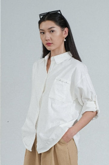 Mega Top Semiwoll Blouse