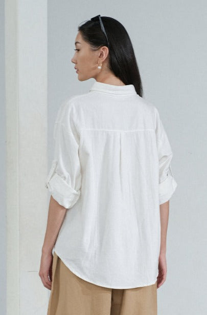 Mega Top Semiwoll Blouse