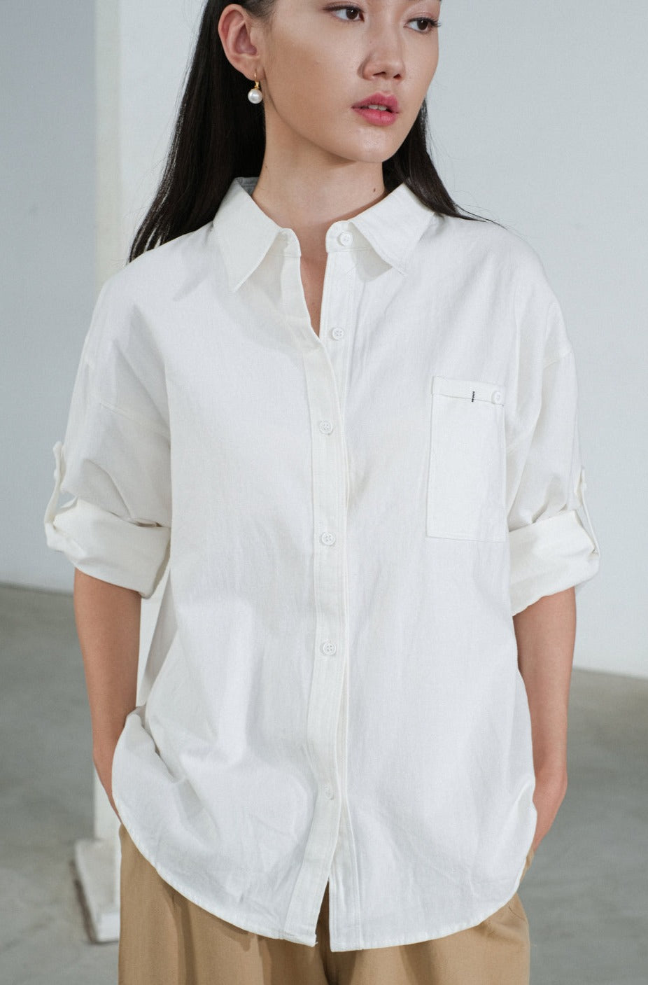 Mega Top Semiwoll Blouse