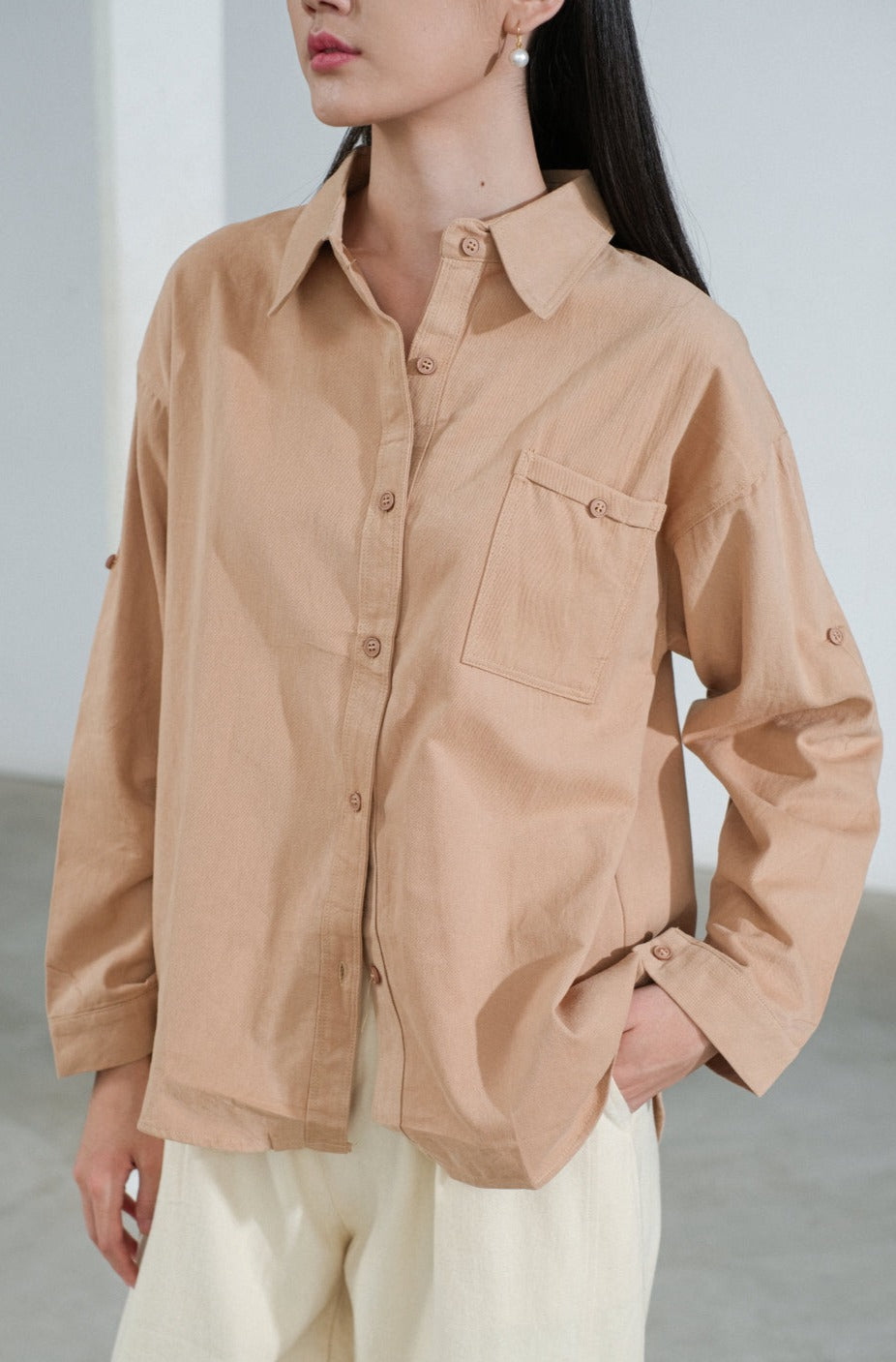 Mega Top Semiwoll Blouse