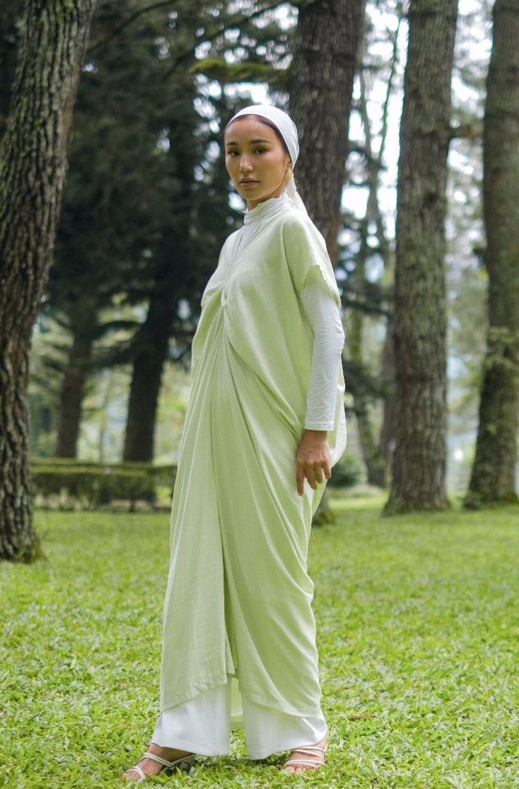 Asiro Nabila Linen Dress Gamis Session Ramadhan Baju Lebaran 2026 Gamis Panjang Wanita Gamis Polos Gamis Kaftan Dress Wanita Pakaian Muslim Baju Bukber Gamis Terbaru