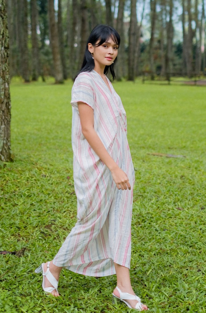 Asiro Nabila Linen Dress Gamis Session Ramadhan Baju Lebaran 2026 Gamis Panjang Wanita Gamis Polos Gamis Kaftan Dress Wanita Pakaian Muslim Baju Bukber Gamis Terbaru