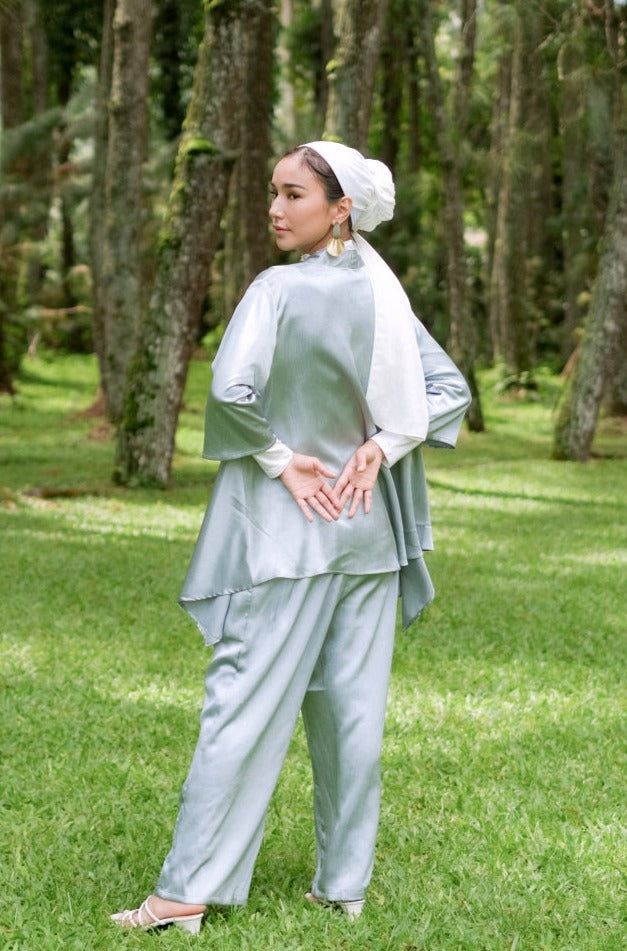 Nufa PolyCotton Set Blouse Pants