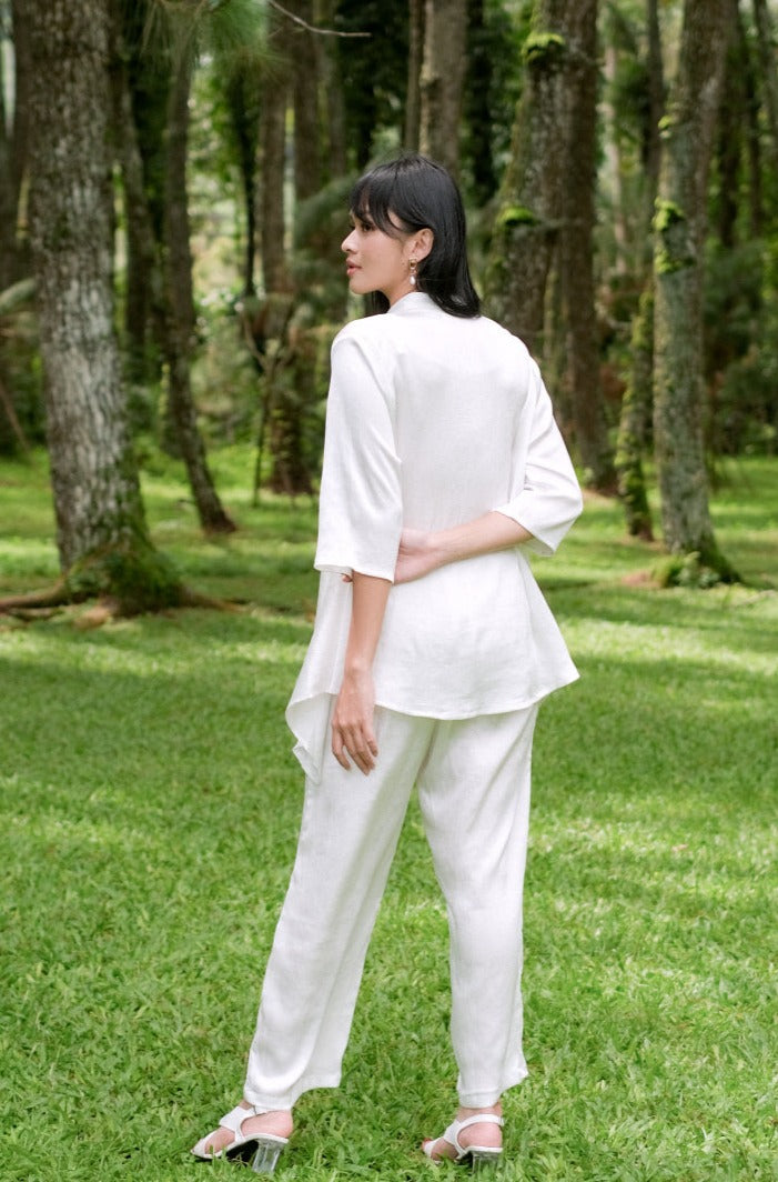 Nufa PolyCotton Set Blouse Pants