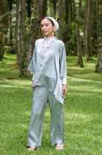 Load image into Gallery viewer, Nufa PolyCotton Set Blouse Pants
