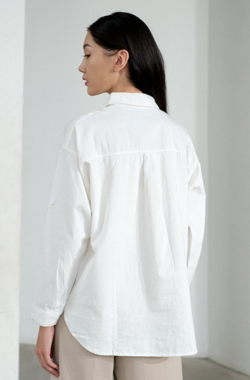 Tanya Top Semi Woll Blouse