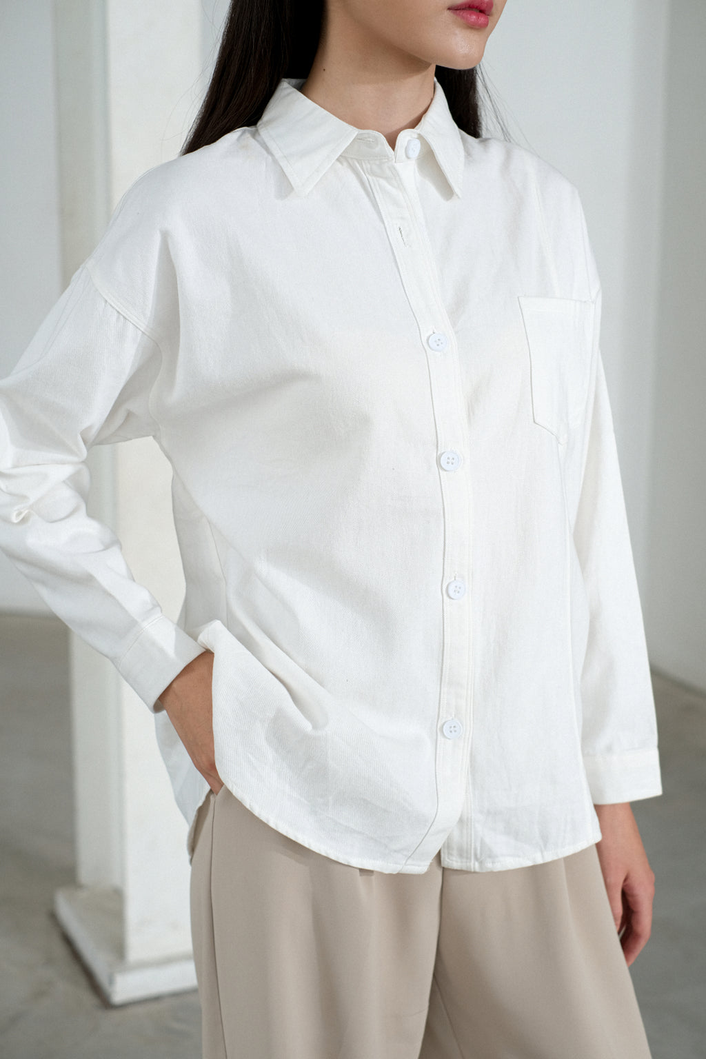 Tanya Top Semi Woll Blouse