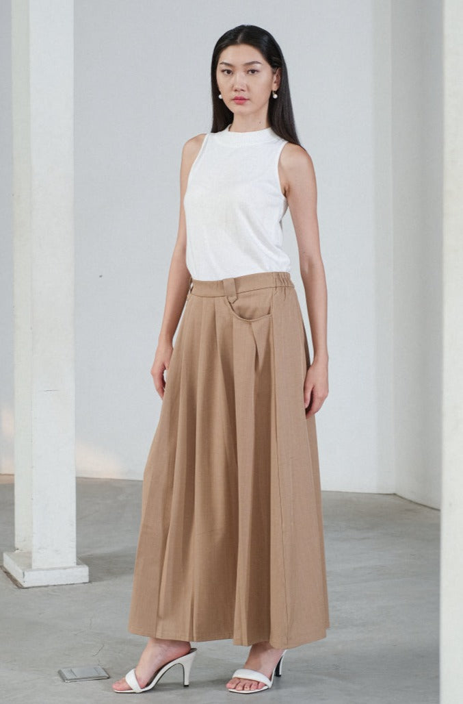 Wendy Semi Woll Skirt