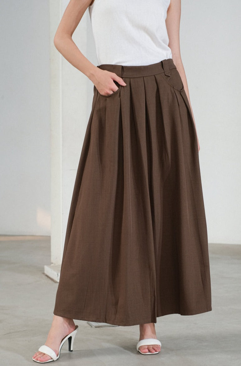 Wendy Semi Woll Skirt