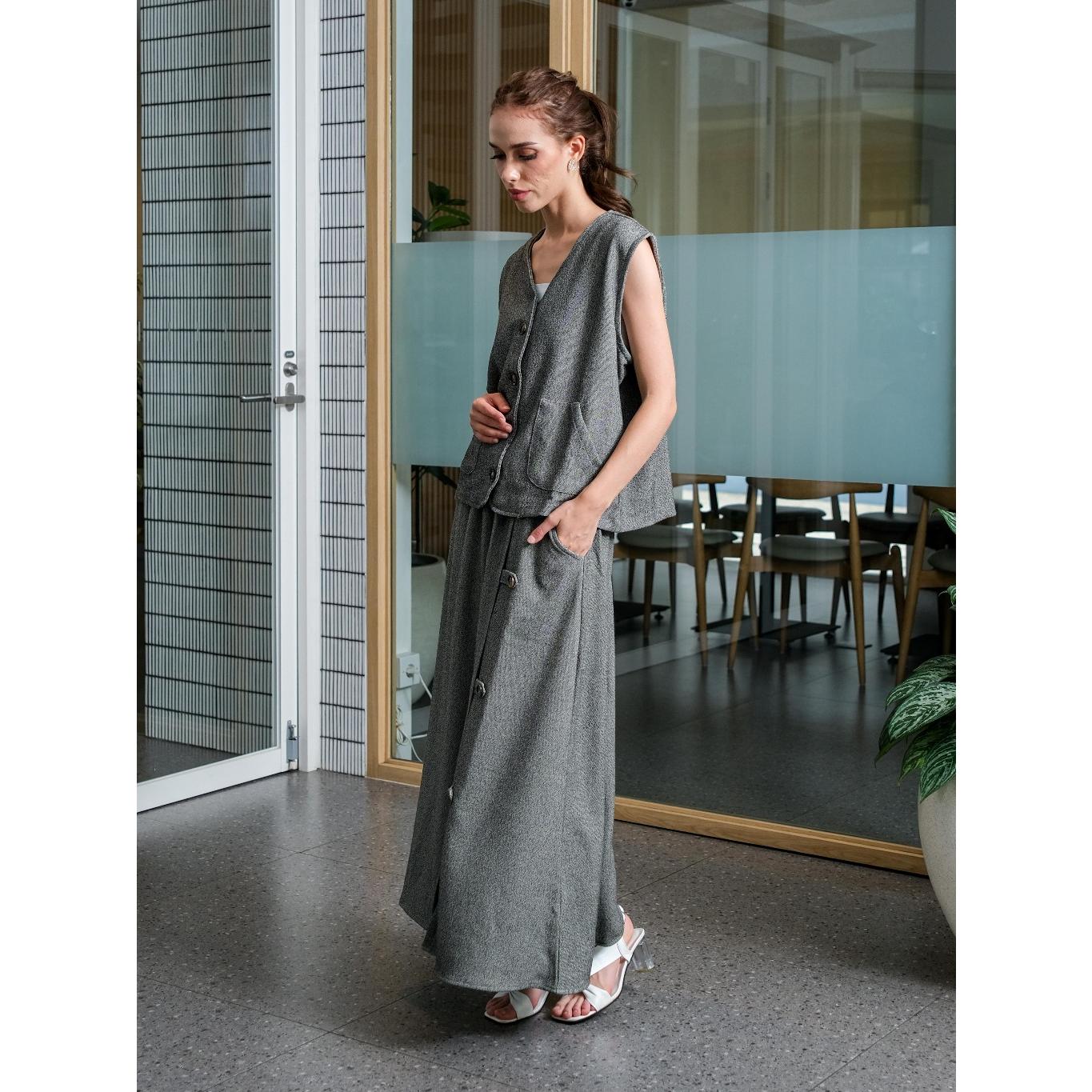 Asiro Prissy One Set Semi Wool Set Pakaian Wanita