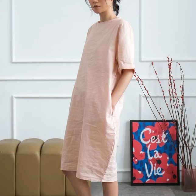 Amy Linen Dress