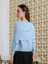 Load image into Gallery viewer, Asiro Audy Blouse Knitt Premium Top Atasan Sabrina Lengan Panjang
