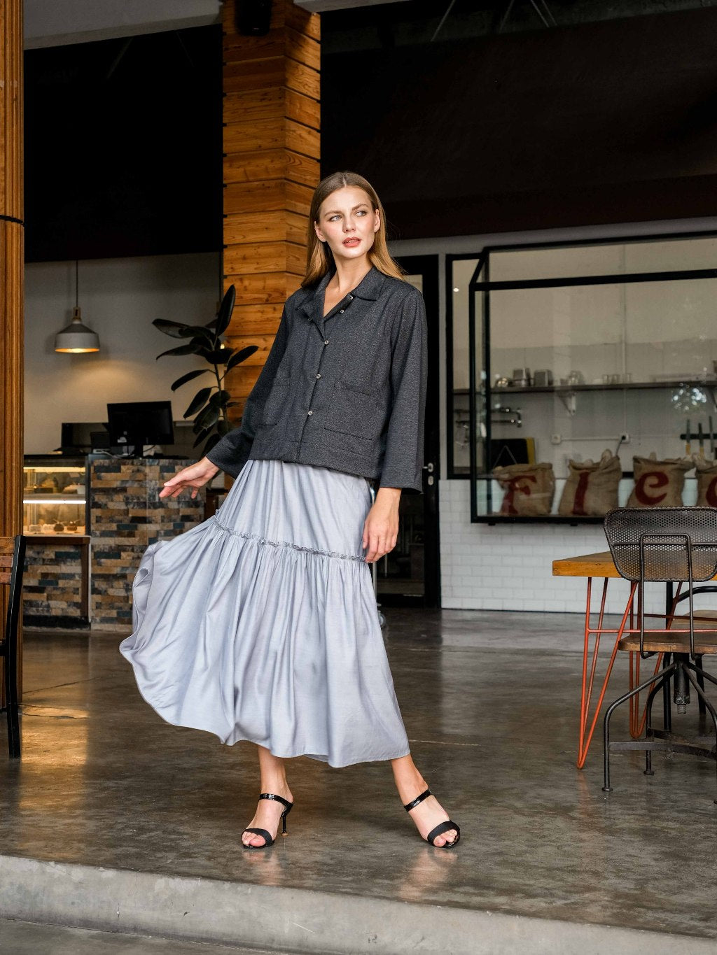 Asiro Kala Skirt Poly Cotton