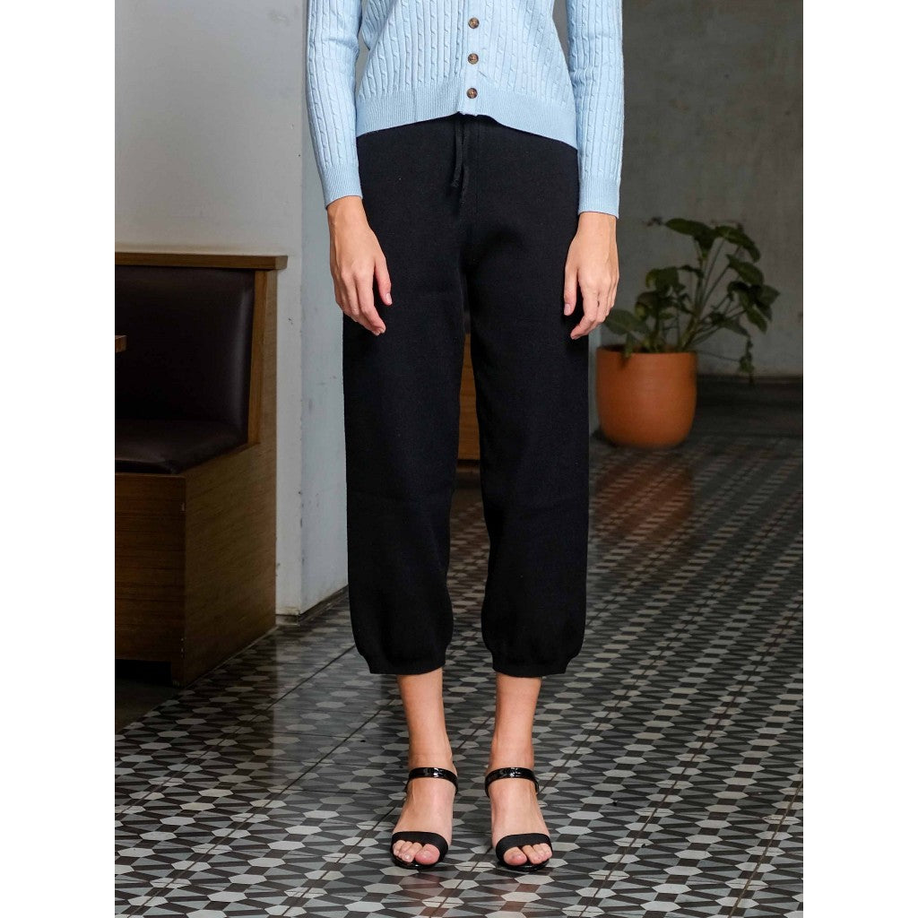 Asiro Birdie Pants Knitt Celana Panjang Wanita Jogger