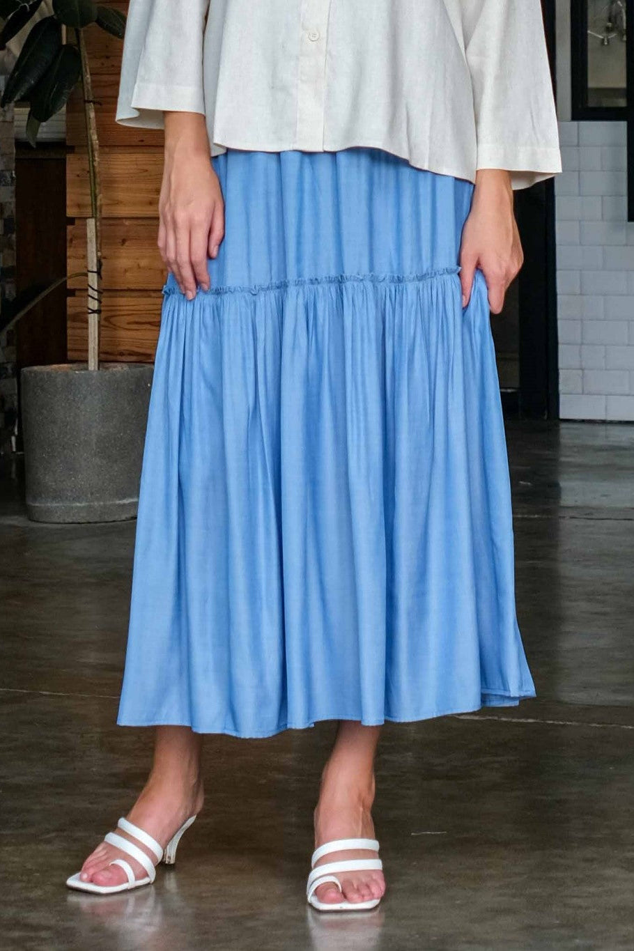 Asiro Kala Skirt Poly Cotton