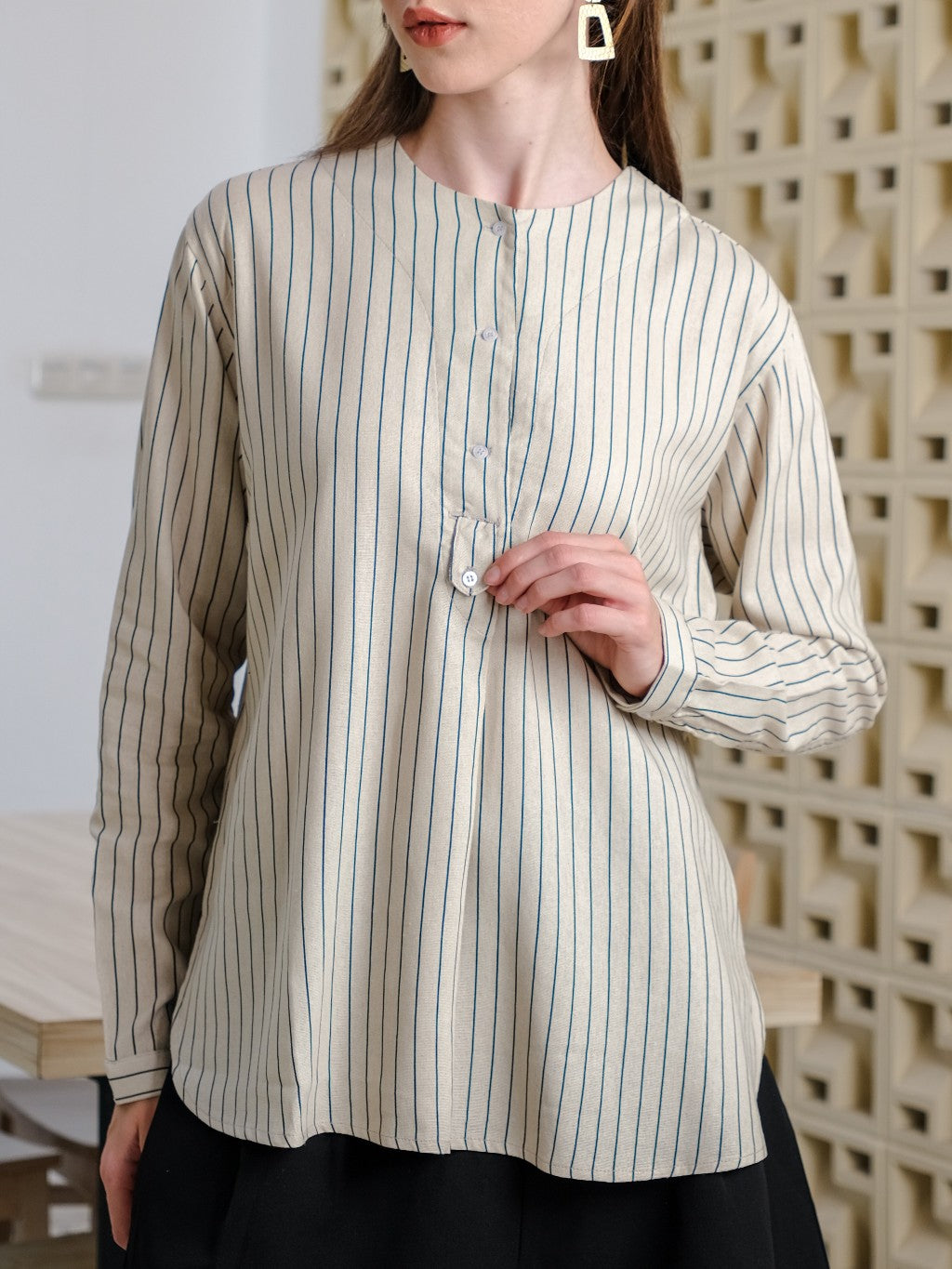 Asiro Echa Linen Blouse