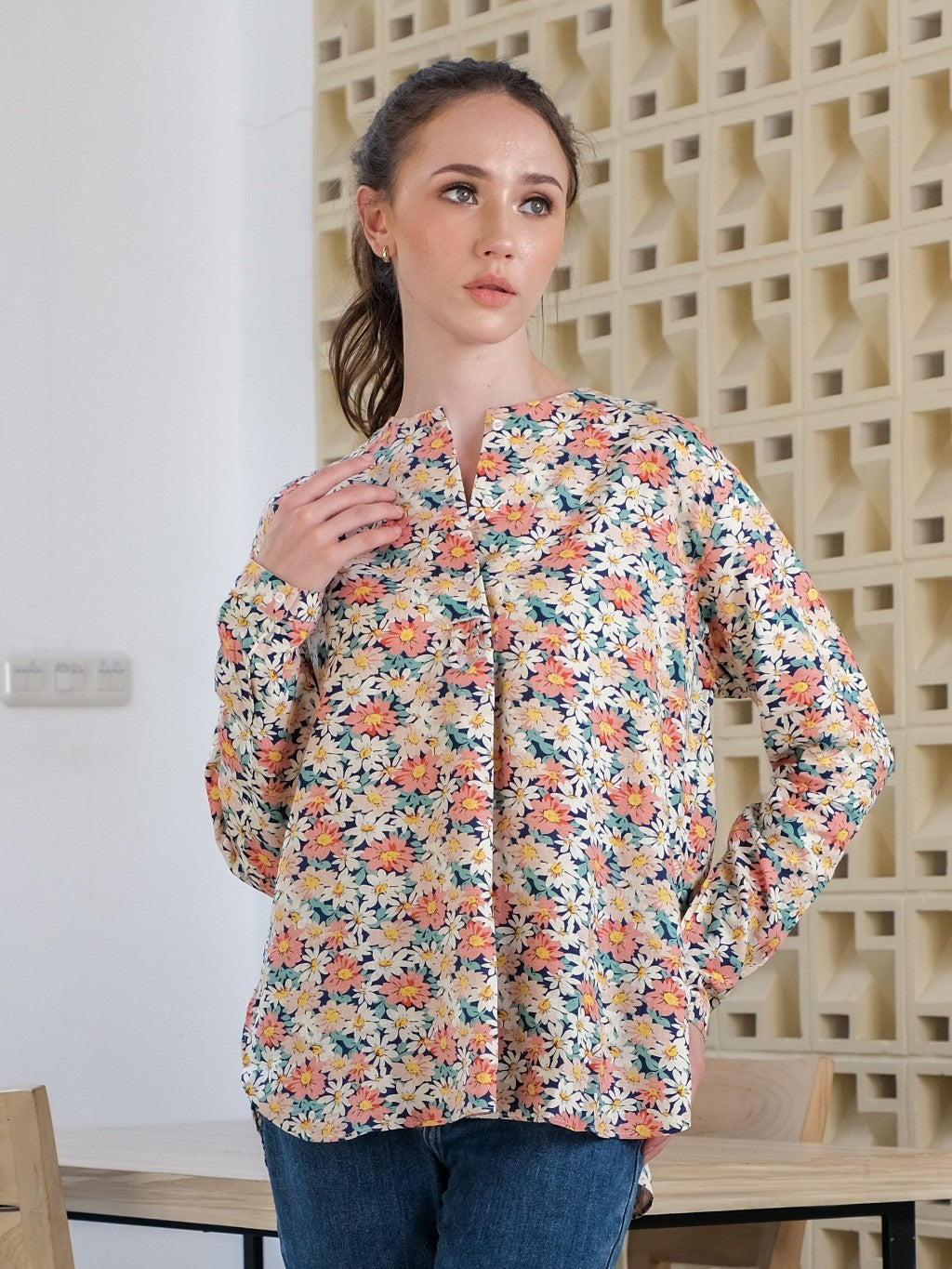 Asiro Echa Linen Blouse