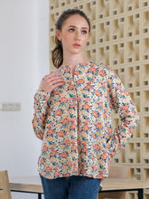 Load image into Gallery viewer, Asiro Echa Linen Blouse Atasan Wanita
