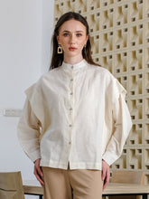 Load image into Gallery viewer, Asiro Lola Blouse Linen Top Atasan Wanita Lengan Panjang
