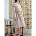 Asiro Emmy Linen Midi Dress
