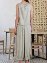 Load image into Gallery viewer, Asiro Lea One Set Polycotton Setelan Wanita Tanpa Lengan
