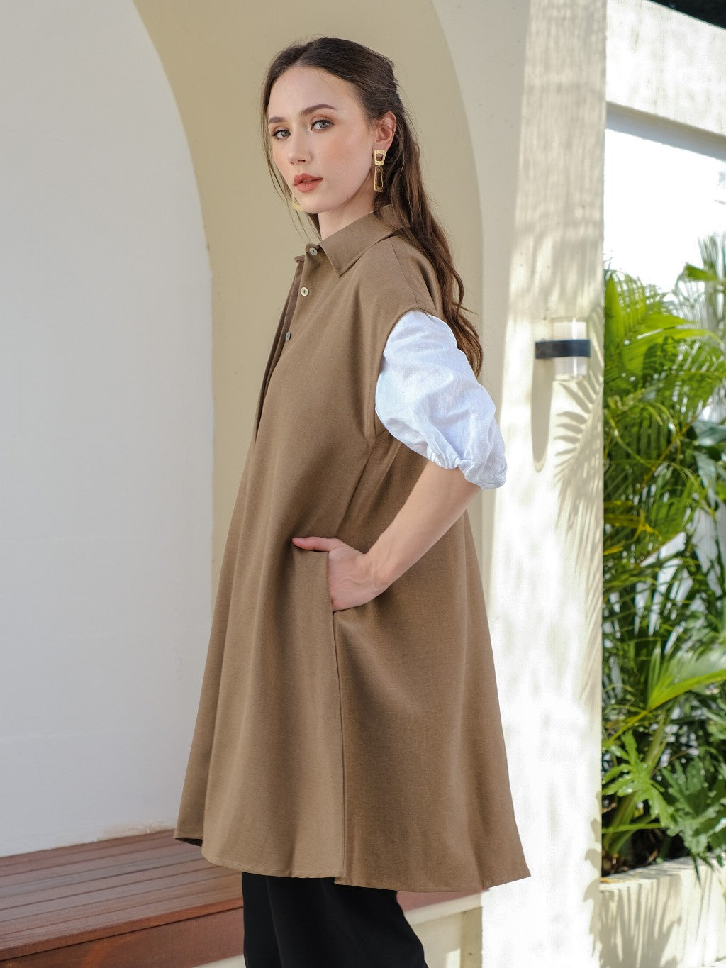 Asiro Rosa Linen Dress