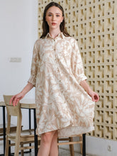 Load image into Gallery viewer, Asiro Zila Linen Dress Wanita Gaun Wanita
