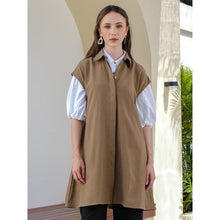 Load image into Gallery viewer, Asiro Rosa Linen Drees Gaun Wanita
