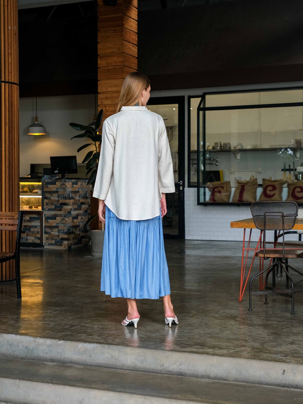 Asiro Kala Skirt Poly Cotton