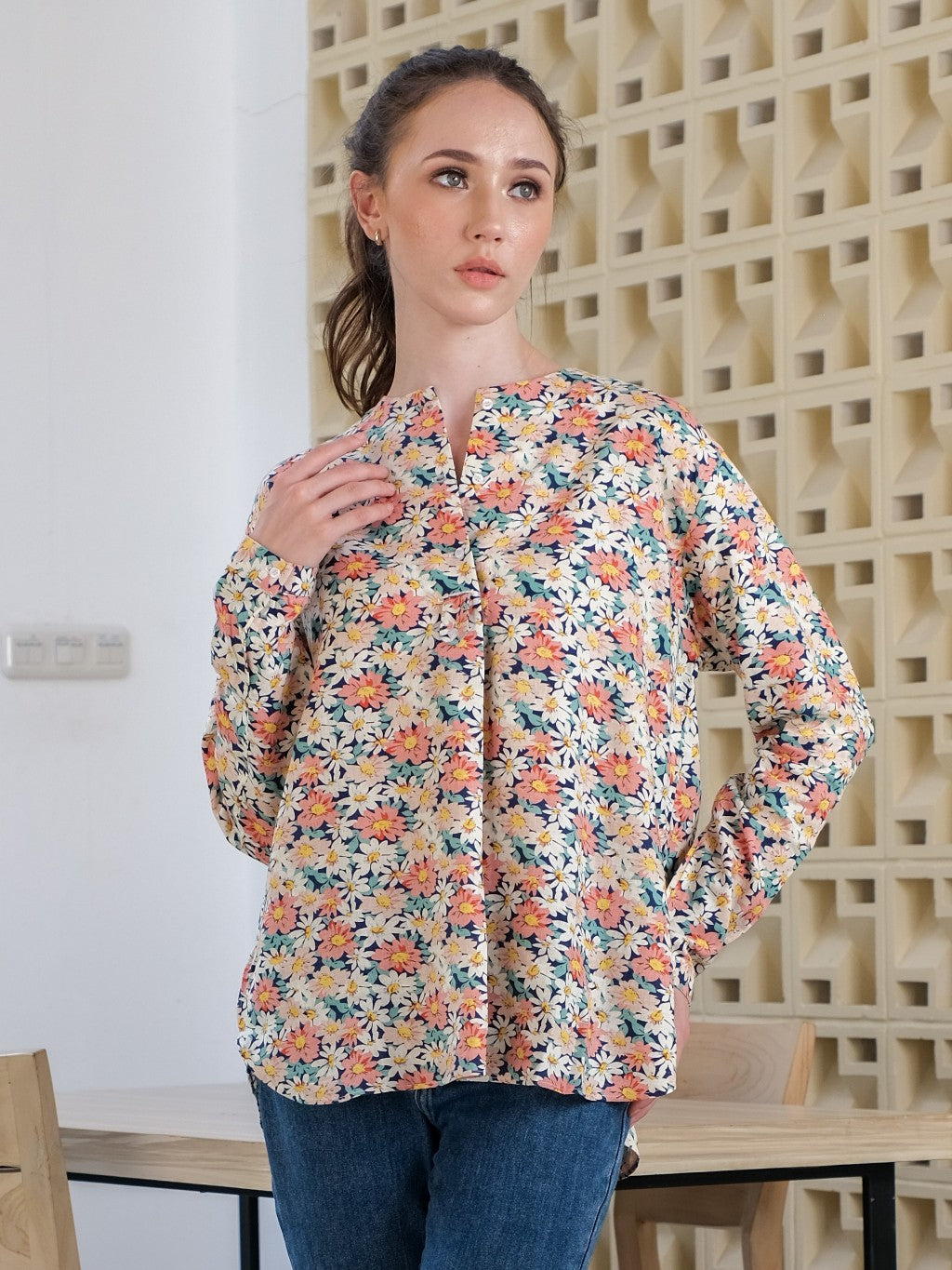 Asiro Echa Linen Blouse