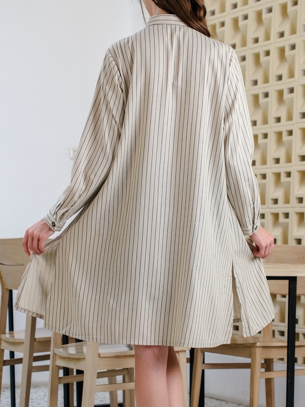 Asiro Emmy Linen Midi Dress