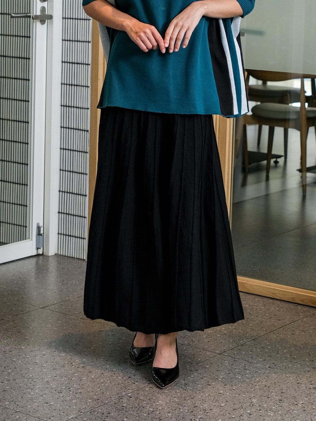 Asiro Cora Skirt Knitted Bawahan Wanita