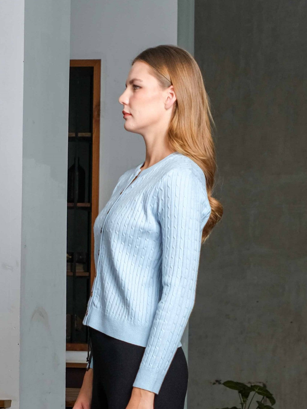 Asiro Prisca Knitt Outerwear Knitwear Atasan Wanita