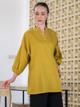Load image into Gallery viewer, Asiro Nala Blouse Linen Top Atasan Wanita
