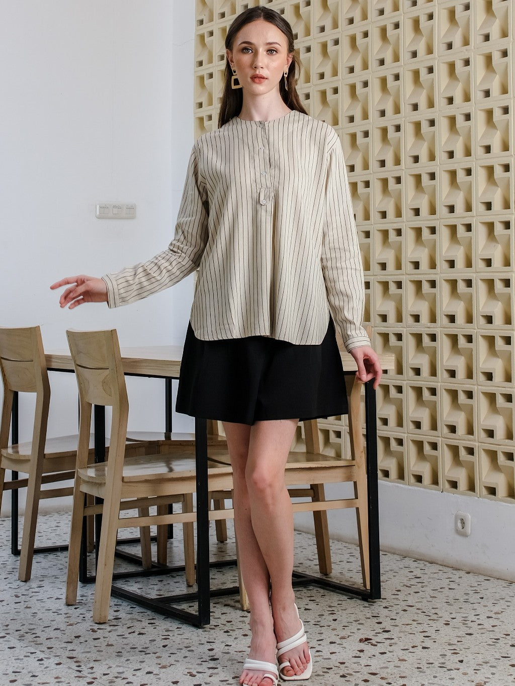 Asiro Echa Linen Blouse