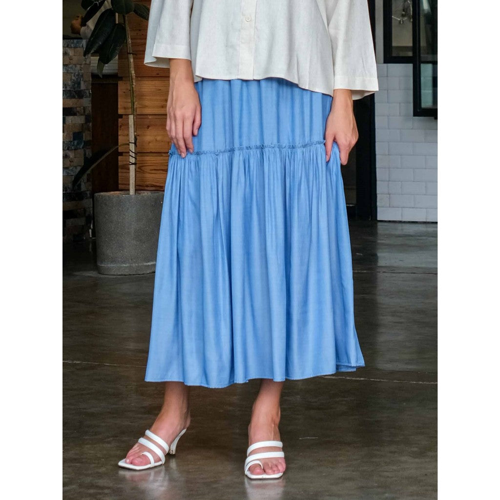 Asiro Kala Skirt Poly Cotton Rok Bawahan Wanita
