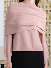 Load image into Gallery viewer, Asiro Audy Blouse Knitt Premium Top Atasan Sabrina Lengan Panjang

