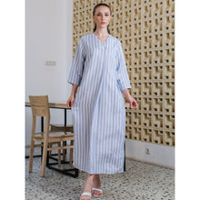 Load image into Gallery viewer, Asiro Agnia Linen Dress Gaun Wanita
