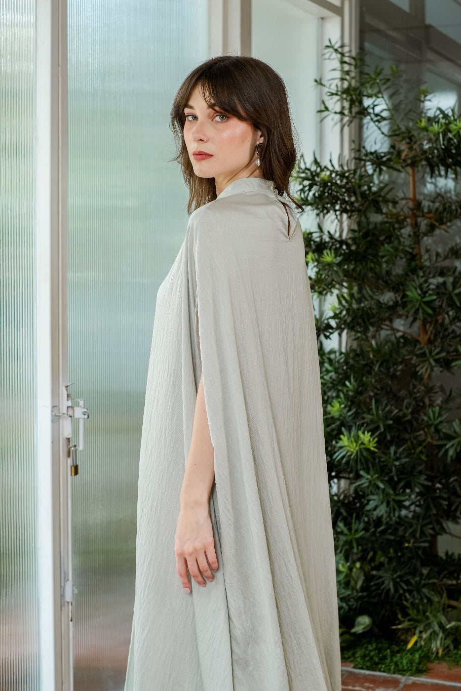 Asiro Adara Dress Poly Cotton Gaun Wanita  Gamis Panjang Wanita Gamis Session Ramadhan Baju Lebaran 2026 Kaftan Bukber Terbaru Abaya Polos