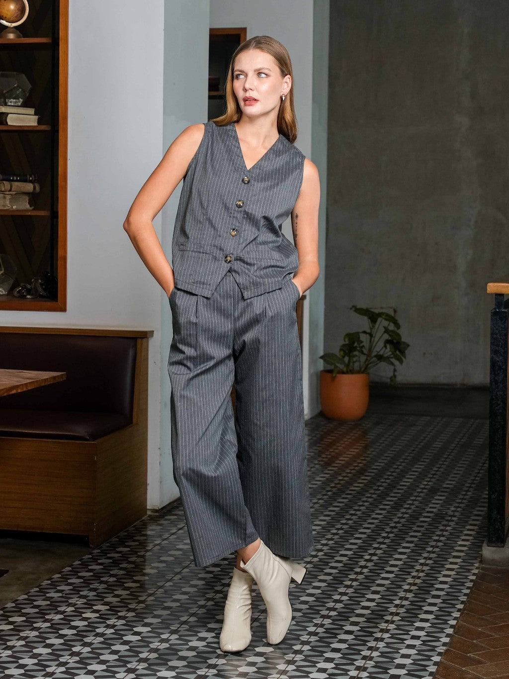 Asiro Ivona Linen Set Pakaian Wanita