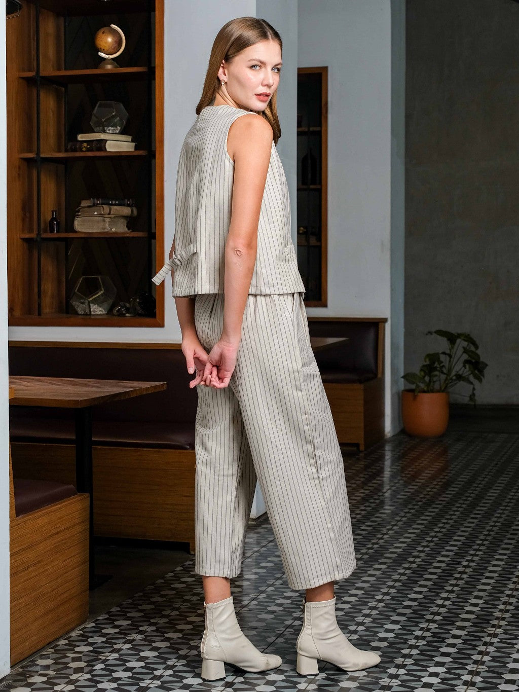 Asiro Ivona Linen Set Pakaian Wanita