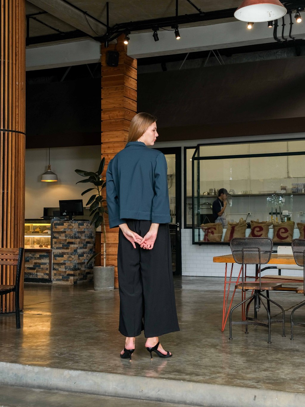 Asiro Nora Pants Woolstretch Celana Panjang Wanita Kulot