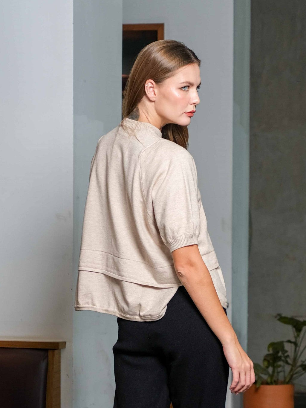 Asiro Amara Knitt Blouse Atasan Wanita