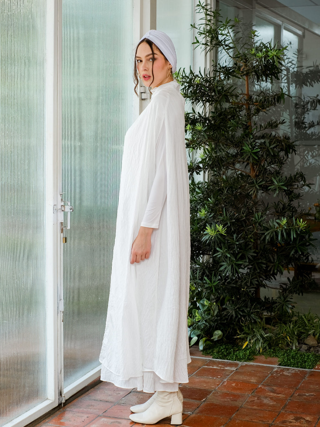 Asiro Adara Dress Poly Cotton Gaun Wanita  Gamis Panjang Wanita Gamis Session Ramadhan Baju Lebaran 2026 Kaftan Bukber Terbaru Abaya Polos