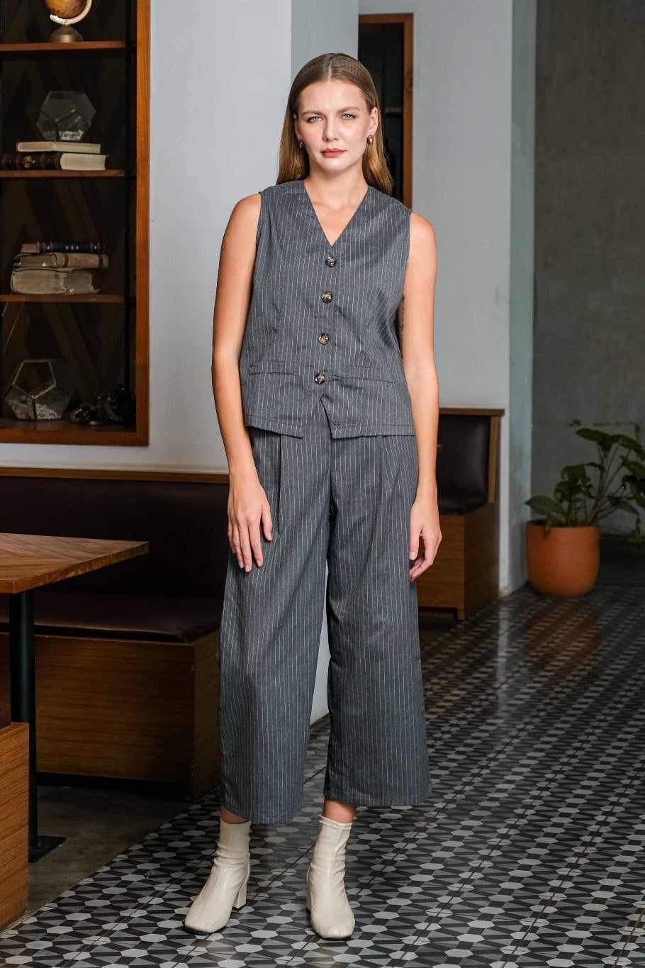 Asiro Ivona Linen Set Pakaian Wanita